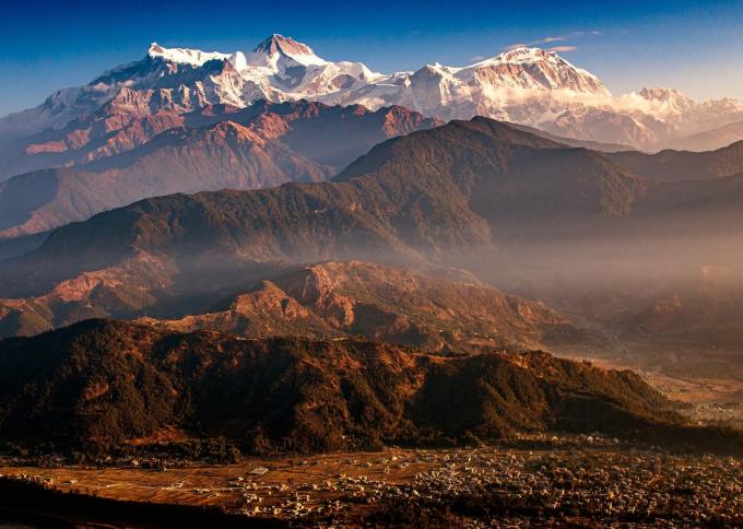 Pokhara i pasmo Annapurny